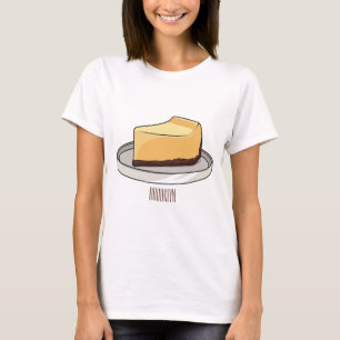 Camiseta Ilustracion personalizado de Cheesecake