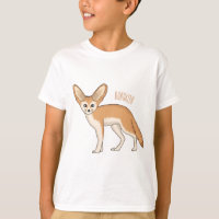 Ilustracion personalizado de Fennec fox