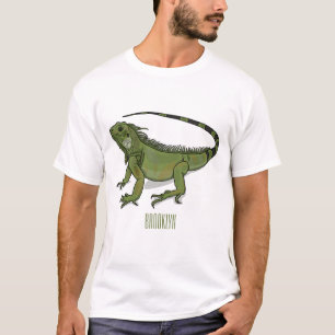 Camiseta Ilustracion personalizado de Iguana