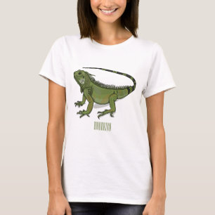 Camiseta Ilustracion personalizado de Iguana