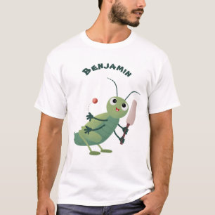 Camiseta Ilustracion personalizado de insectos de cricket v