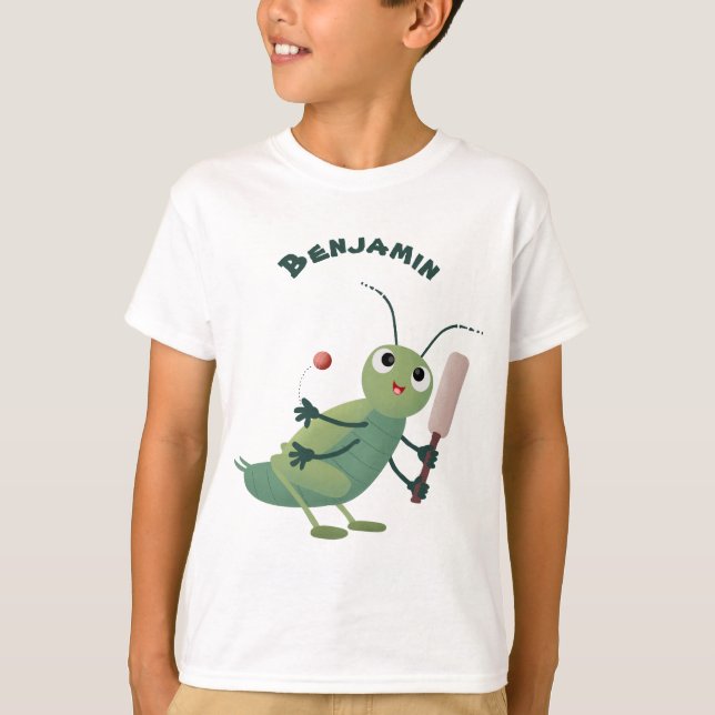 Camiseta Ilustracion personalizado de insectos de cricket v (Anverso)