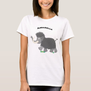 Camiseta Ilustracion personalizado de mamut torpe