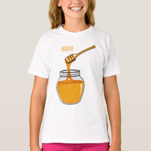 Camiseta Ilustracion personalizado de miel