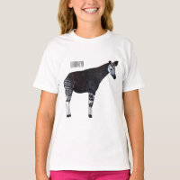 Ilustracion personalizado de Okapi