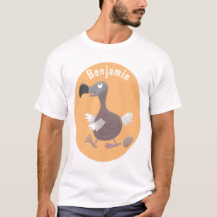Camiseta Ilustracion personalizado de pájaro dodo gracioso