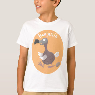 Camiseta Ilustracion personalizado de pájaro dodo gracioso