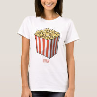 Ilustracion personalizado de palomitas