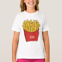 Ilustracion personalizado de patatas fritas