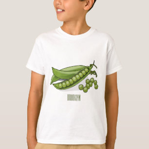 Camiseta Ilustracion personalizado de Pea