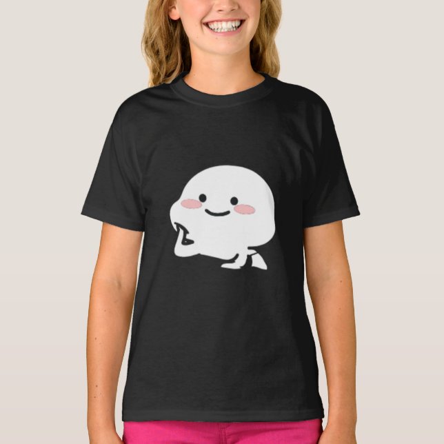Camiseta Ilustracion personalizado de Quby Pegatina (Anverso)