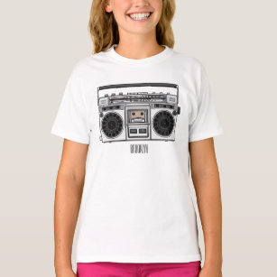 Camiseta Ilustracion personalizado de radio