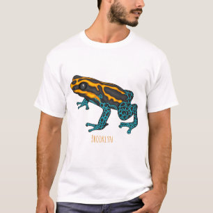 Camiseta Ilustracion personalizado de rana darda venenosa
