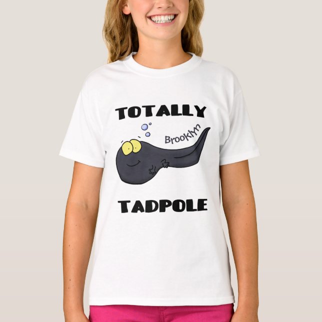 Camiseta Ilustracion personalizado de renacuajo divertido (Anverso)