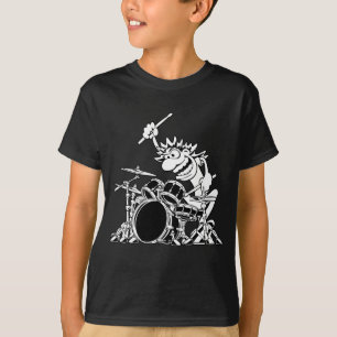 Camiseta Ilustracion Personalizado de tambor loco