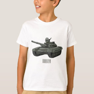 Camiseta Ilustracion personalizado de tanques