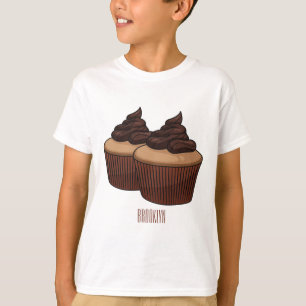 Camiseta Ilustracion personalizado de tarta