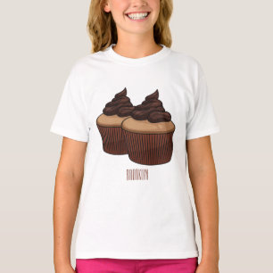 Camiseta Ilustracion personalizado de tarta