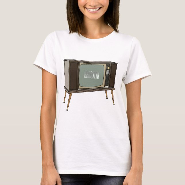 Camiseta Ilustracion personalizado de televisión (Anverso)