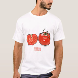 Camiseta Ilustracion personalizado de tomate