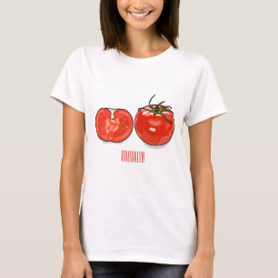 Camiseta Ilustracion personalizado de tomate