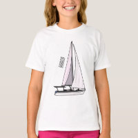 Ilustracion personalizado de velero