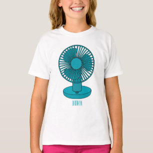 Camiseta Ilustracion personalizado de ventilador
