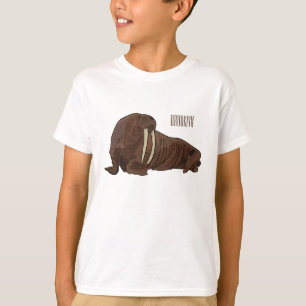 Camiseta Ilustracion personalizado de Walrus
