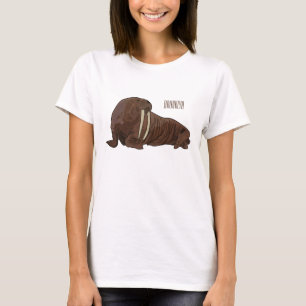 Camiseta Ilustracion personalizado de Walrus