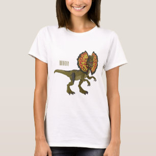 Camiseta Ilustracion personalizado Dilophosaurus