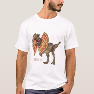 Camiseta Ilustracion personalizado Dilophosaurus