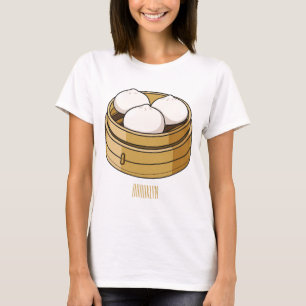 Camiseta Ilustracion personalizado Dim sum