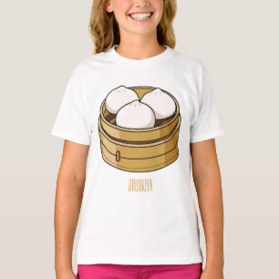 Camiseta Ilustracion personalizado Dim sum