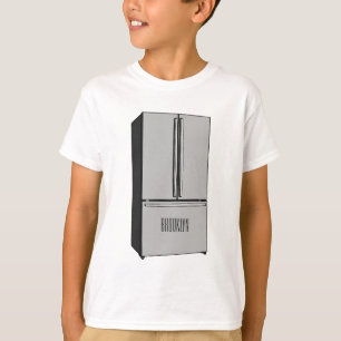 Camiseta Ilustracion personalizado frigorífico de puerta fr