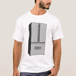 Camiseta Ilustracion personalizado frigorífico de puerta fr