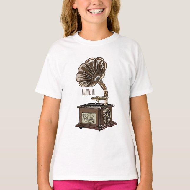 Camiseta Ilustracion personalizado girable (Anverso)