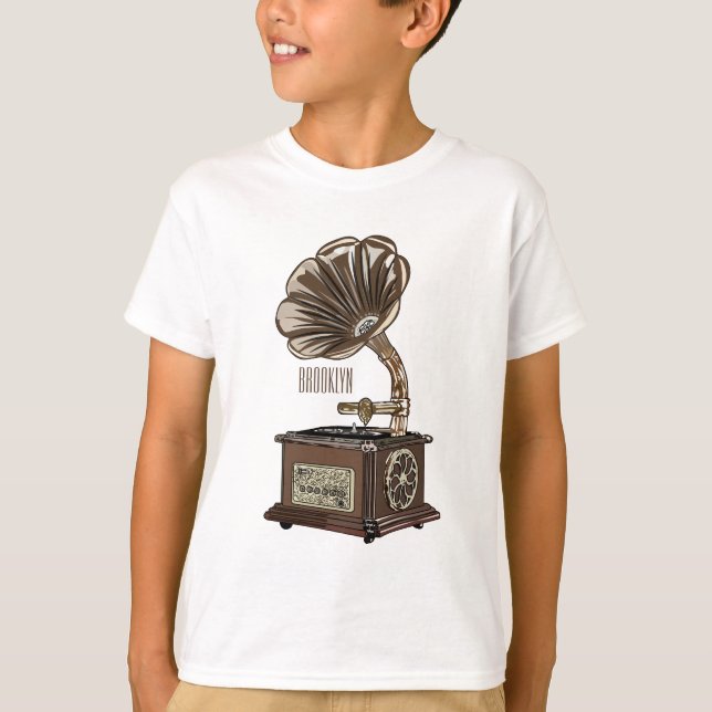 Camiseta Ilustracion personalizado girable (Anverso)