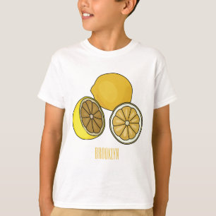 Camiseta Ilustracion personalizado limón