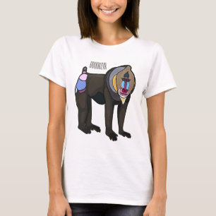 Camiseta Ilustracion personalizado Mandrill