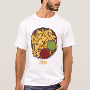 Camiseta Ilustracion personalizado Nachos