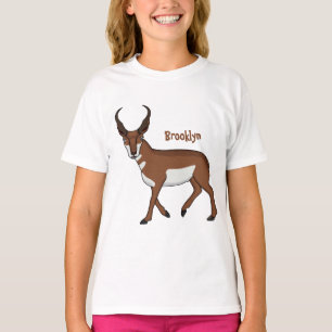 Camiseta Ilustracion personalizado Pronghorn