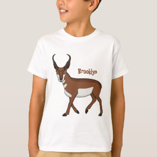 Camiseta Ilustracion personalizado Pronghorn