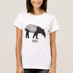 Camiseta Ilustracion personalizado Tapir