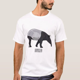 Camiseta Ilustracion personalizado Tapir
