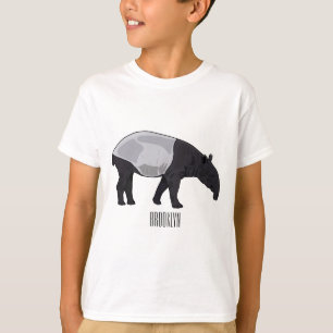 Camiseta Ilustracion personalizado Tapir