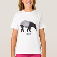 Ilustracion personalizado Tapir