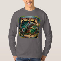 Ilustracion Piguana Combo Creature Funny