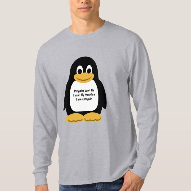 Camiseta Ilustracion Pingüino (Anverso)
