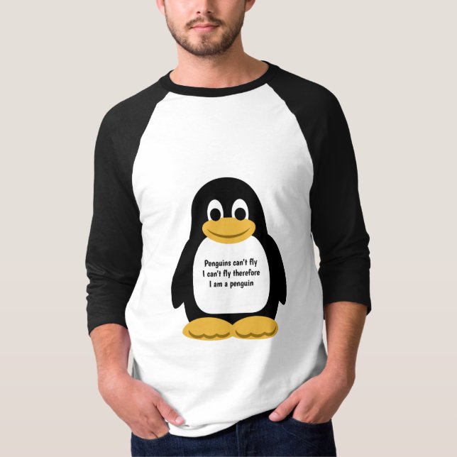 Camiseta Ilustracion Pingüino (Anverso)