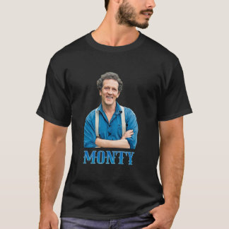 Camiseta Ilustracion Pop Art Monty Don TV Presenter Garden